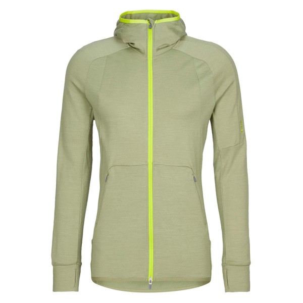 Merino Quantum ZoneKnit LS Zip Hoodie